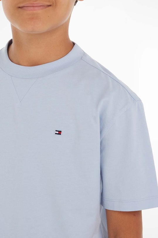 Dětské bavlněné tričko Tommy Hilfiger KB0KB08575.74.122.PPYH modrá