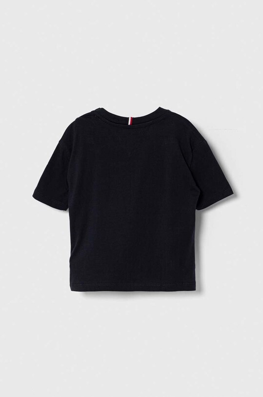 Tommy Hilfiger t-shirt bawełniany dziecięcy KB0KB08575.74.122.PPYH granatowy SS24