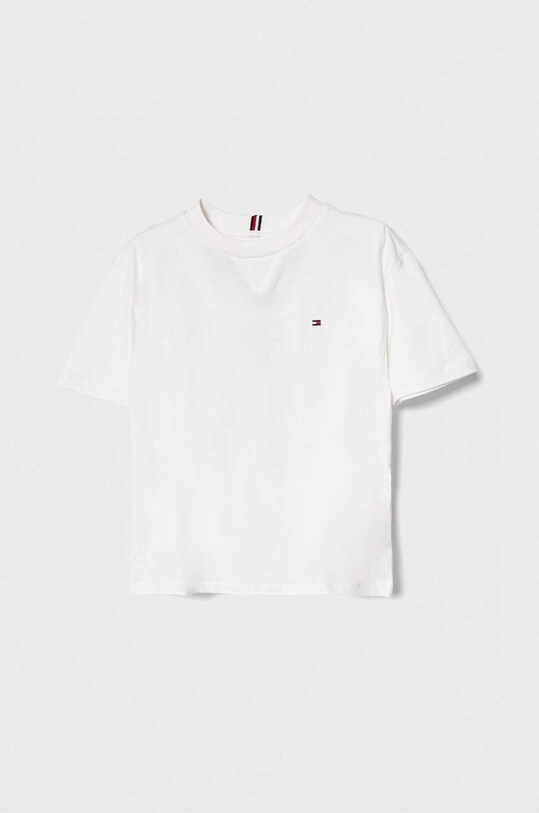 Tommy Hilfiger t-shirt bawełniany dziecięcy bawełna biały KB0KB08575.128.176.PPYH