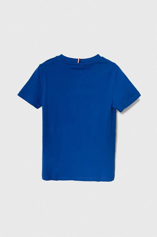 Tommy Hilfiger t-shirt bawełniany dziecięcy KB0KB08671.74.122.PPYH niebieski SS24