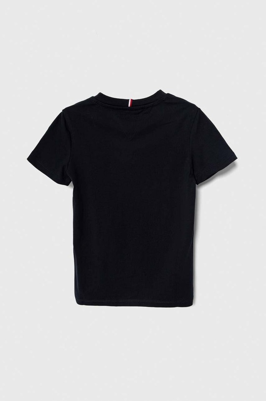 Dětské bavlněné tričko Tommy Hilfiger KB0KB08671.128.176.PPYH námořnická modř SS24