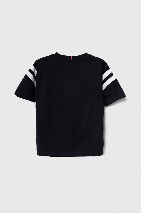 Tommy Hilfiger t-shirt bawełniany dziecięcy KB0KB08678.104.122.PPYH granatowy SS24