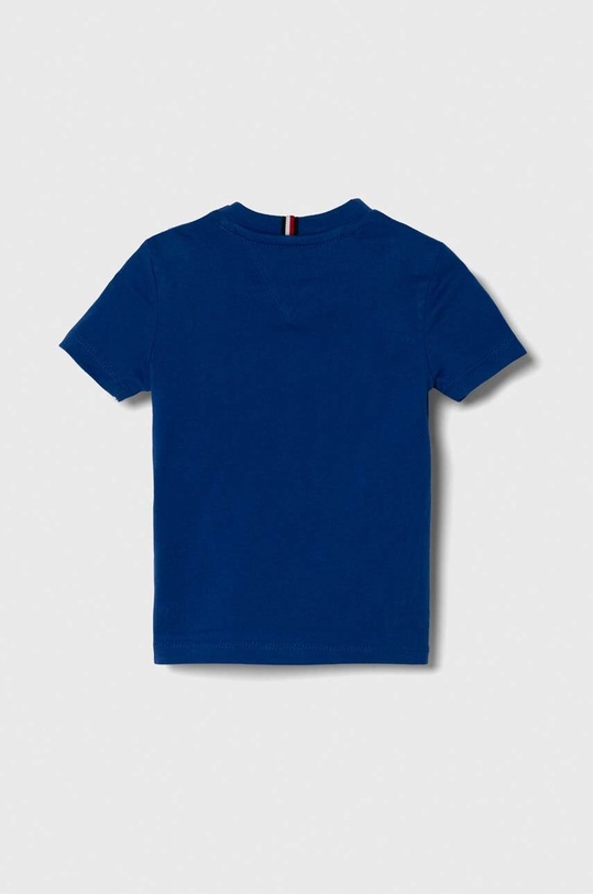 Tommy Hilfiger t-shirt bawełniany dziecięcy KS0KS00397.74.122.PPYH niebieski SS24