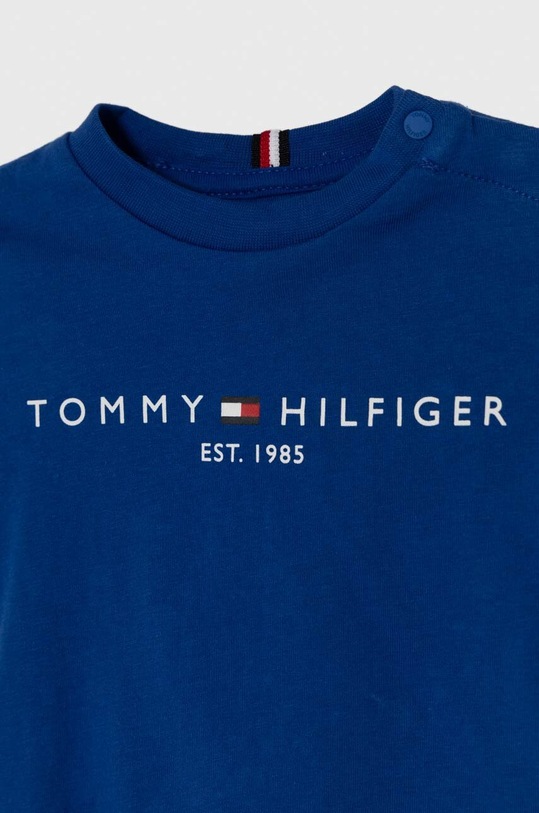 Chłopiec Tommy Hilfiger t-shirt bawełniany dziecięcy KS0KS00397.74.122.PPYH niebieski