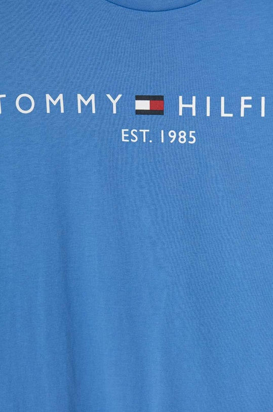 Αγορίστικα Παιδικό βαμβακερό μπλουζάκι Tommy Hilfiger KS0KS00397.128.176.PPYH μπλε
