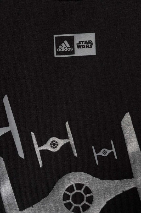 Chlapec Detské tričko adidas x Star Wars IM9519 čierna