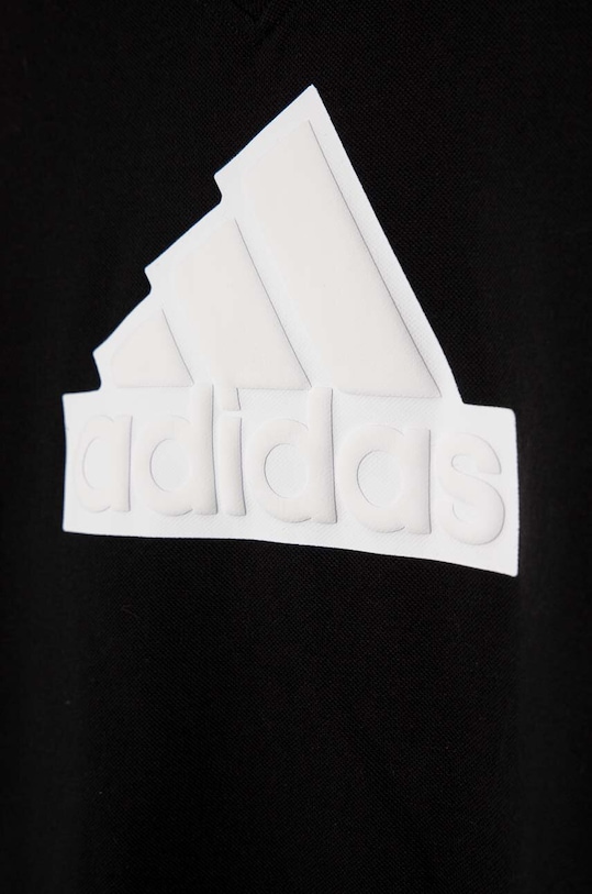 Dečki Otroška bombažna kratka majica adidas IS4410 črna