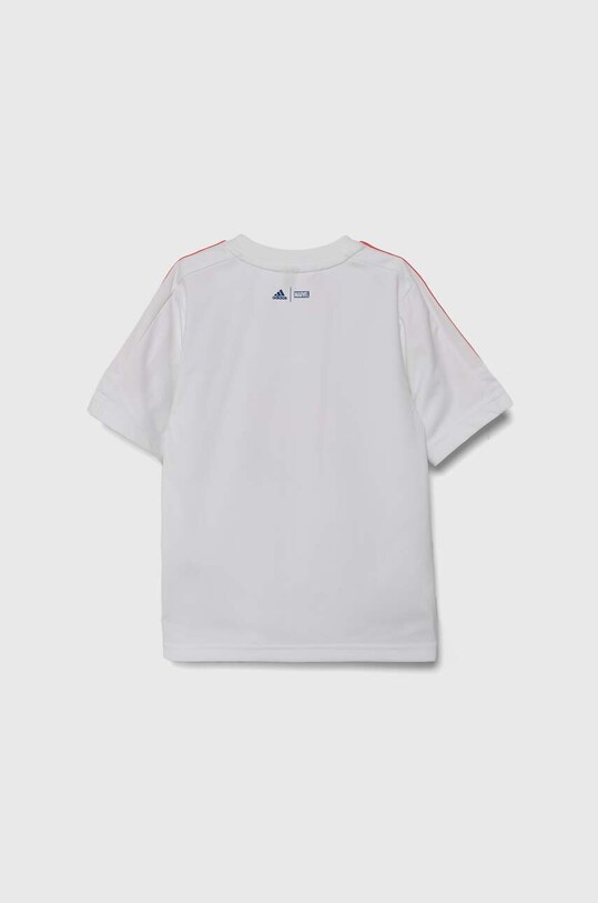 adidas tricou copii x Marvel IN7277 alb SS24