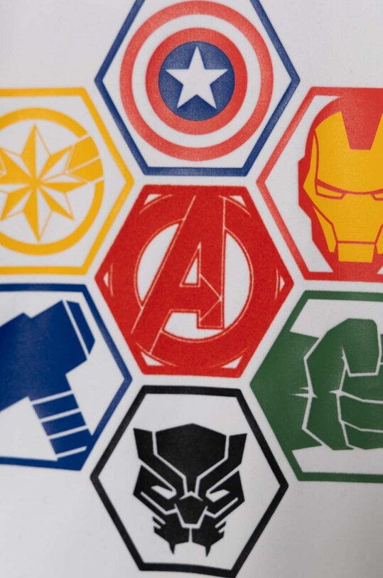 Băieți adidas tricou copii x Marvel IN7277 alb