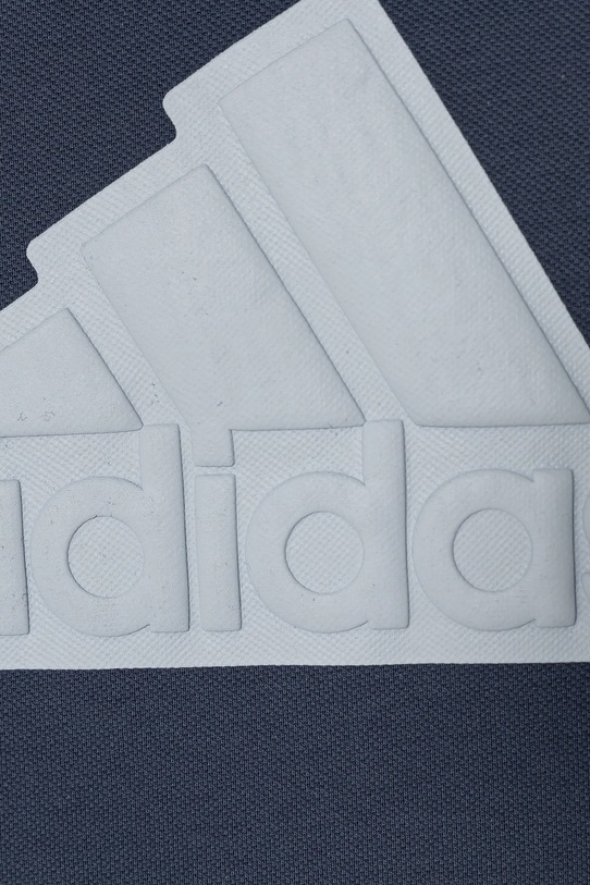 Chłopiec adidas t-shirt bawełniany dziecięcy IS4412 niebieski