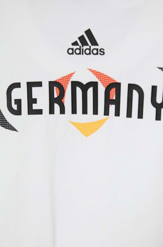 Băieți adidas Performance tricou de bumbac pentru copii x UEFA Euro 2024 IT9314 alb