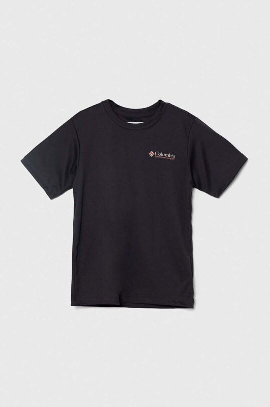 Columbia tricou copii Fork Stream Short S print negru 2070721