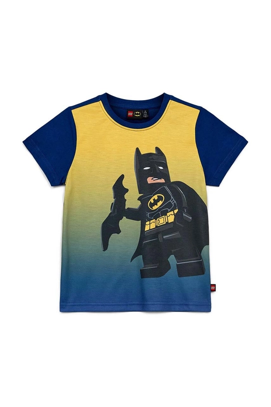 Lego t-shirt bawełniany dziecięcy nadruk żółty 12011157