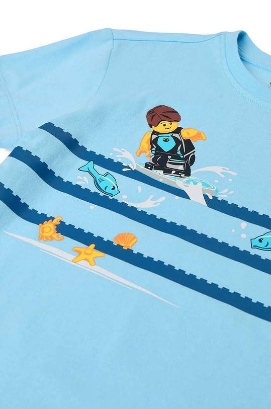 Αγορίστικα Παιδικό βαμβακερό μπλουζάκι Lego 12011219 μπλε
