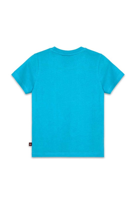 Παιδικό βαμβακερό μπλουζάκι Lego 12011228 τιρκουάζ SS24