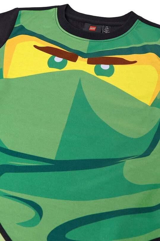 Chłopiec Lego t-shirt bawełniany dziecięcy 12011243 zielony
