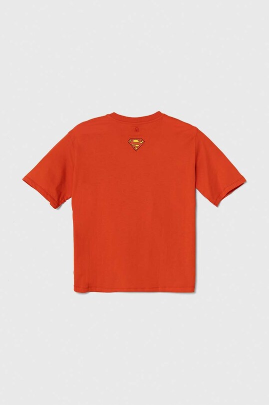 United Colors of Benetton t-shirt bawełniany dziecięcy 3096C10IM.G.Seasonal czerwony SS24