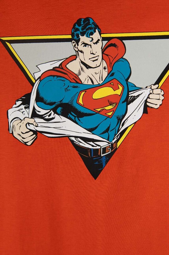 Chlapec Detské bavlnené tričko United Colors of Benetton 3096C10IM.G.Seasonal červená