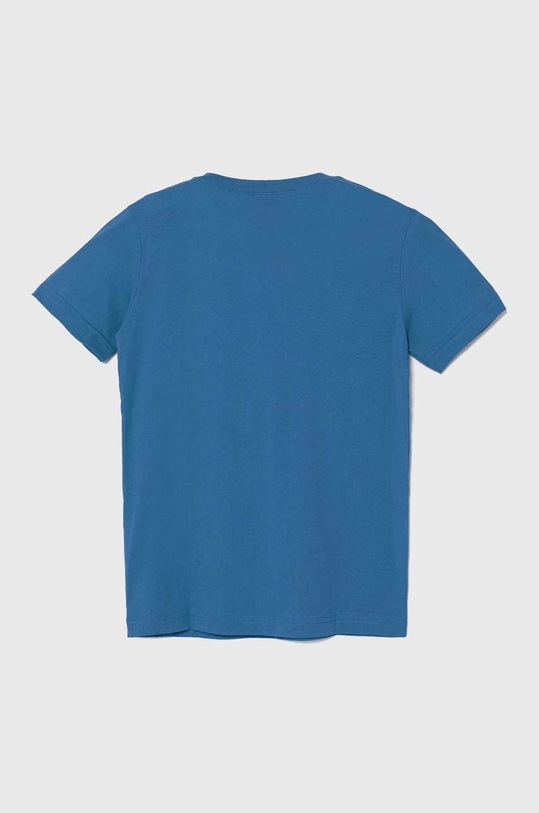 Detské bavlnené tričko United Colors of Benetton 3I1XC109W.G.Sea.PPYH modrá SS24