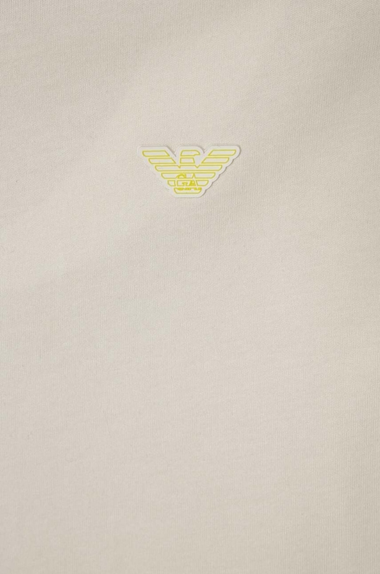Chłopiec Emporio Armani t-shirt bawełniany dziecięcy 3D4TJE.4J5UZ beżowy