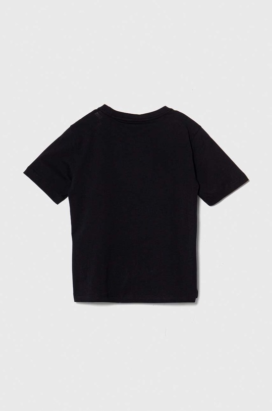 Emporio Armani t-shirt bawełniany dziecięcy 3D4TJR.3J51Z granatowy SS24