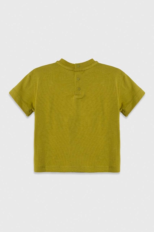Chłopiec Emporio Armani t-shirt bawełniany niemowlęcy 3DHTJ2.4J6MZ zielony
