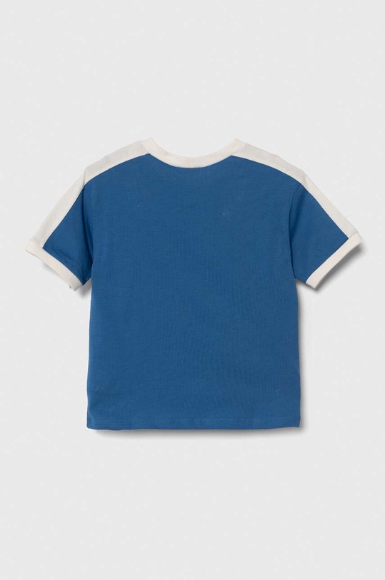 Dječja pamučna majica kratkih rukava United Colors of Benetton 3I1XG10DO.P.Seasonal plava SS24