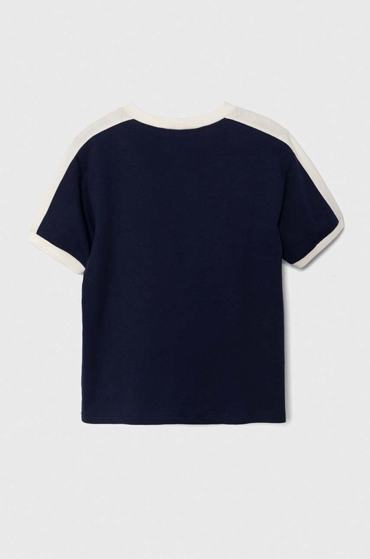 Παιδικό βαμβακερό μπλουζάκι United Colors of Benetton 3I1XG10DO.P.Seasonal σκούρο μπλε SS24