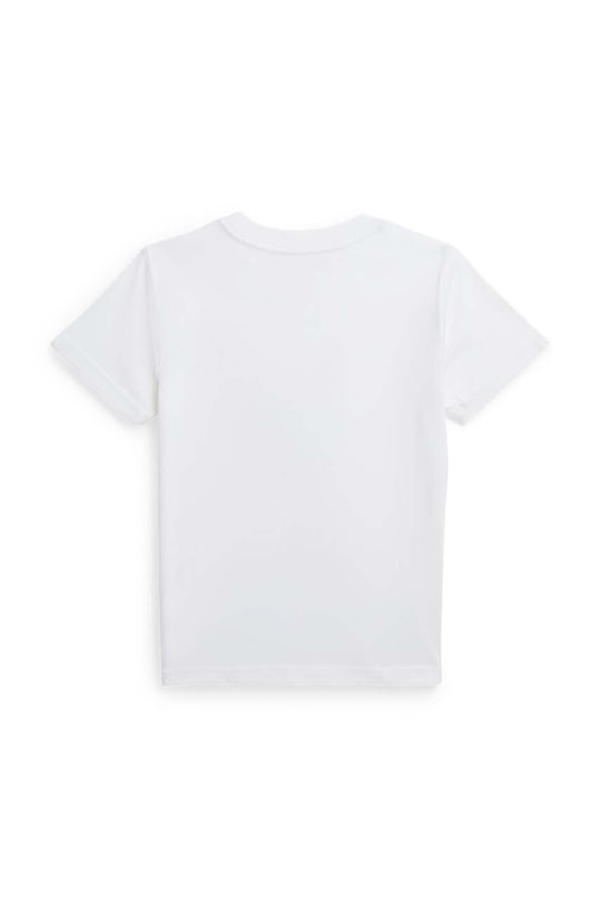 Polo Ralph Lauren t-shirt bawełniany dziecięcy 322853828030 biały SS24