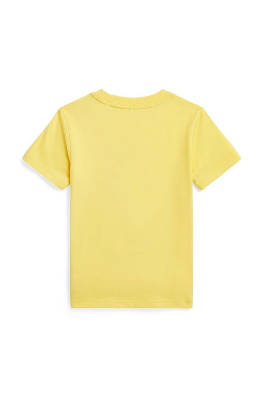 Chłopiec Polo Ralph Lauren t-shirt bawełniany dziecięcy 322853828031 żółty