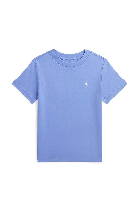 Dětské bavlněné tričko Polo Ralph Lauren 322934254002 fialová SS24