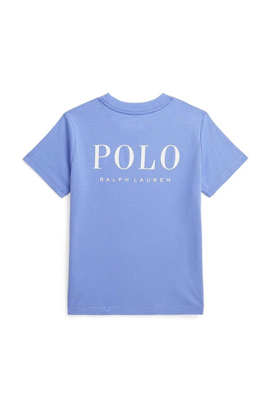 CHLAPEC Dětské bavlněné tričko Polo Ralph Lauren 322934254002 fialová