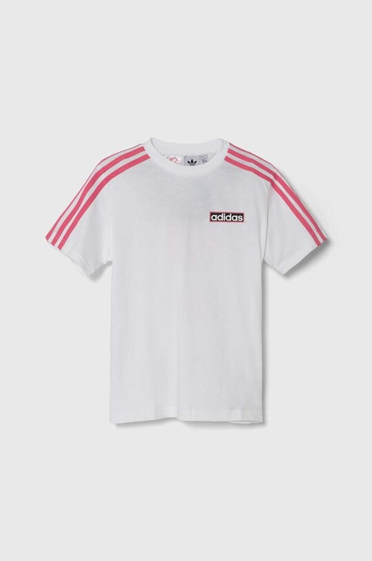 Детская хлопковая футболка adidas Originals хлопок белый IN2120