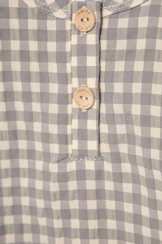 Chłopiec Jamiks t-shirt bawełniany dziecięcy FATI.II.or.Blu.JLG084.B szary