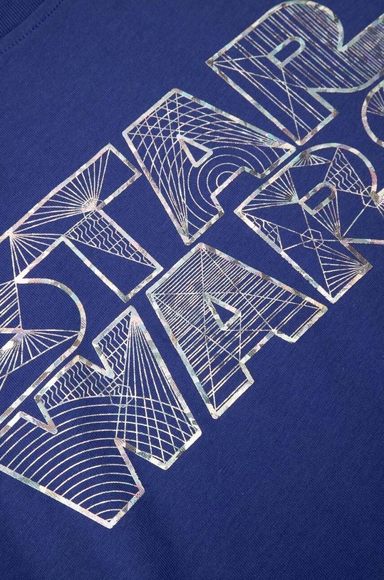 Coccodrillo t-shirt bawełniany dziecięcy granatowy WC4143203LBD