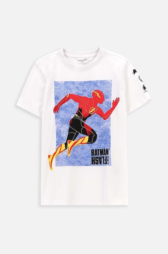 Coccodrillo gyerek pamut póló pamut fehér WC4143202LBW