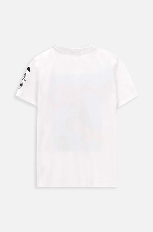 Coccodrillo gyerek pamut póló WC4143202LBW fehér SS24
