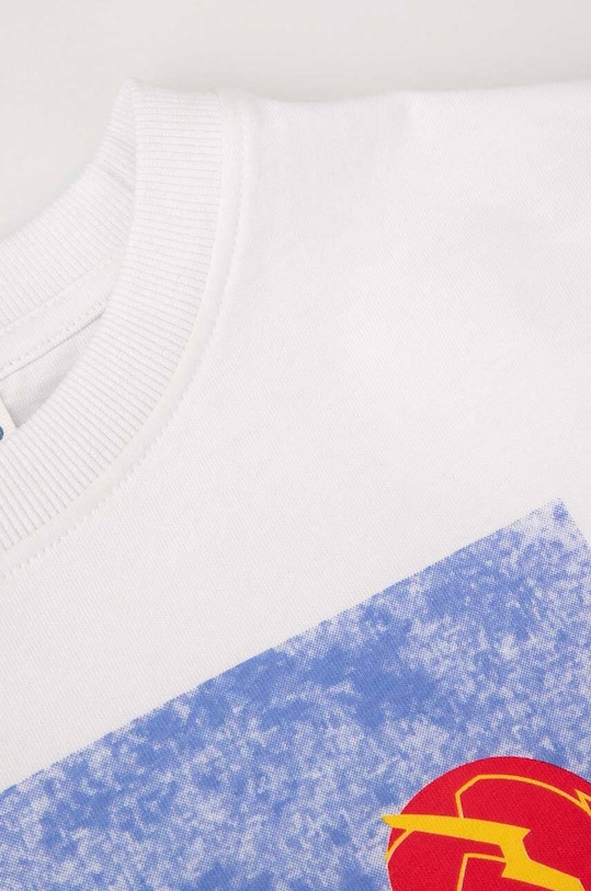 Fiú Coccodrillo gyerek pamut póló WC4143202LBW fehér