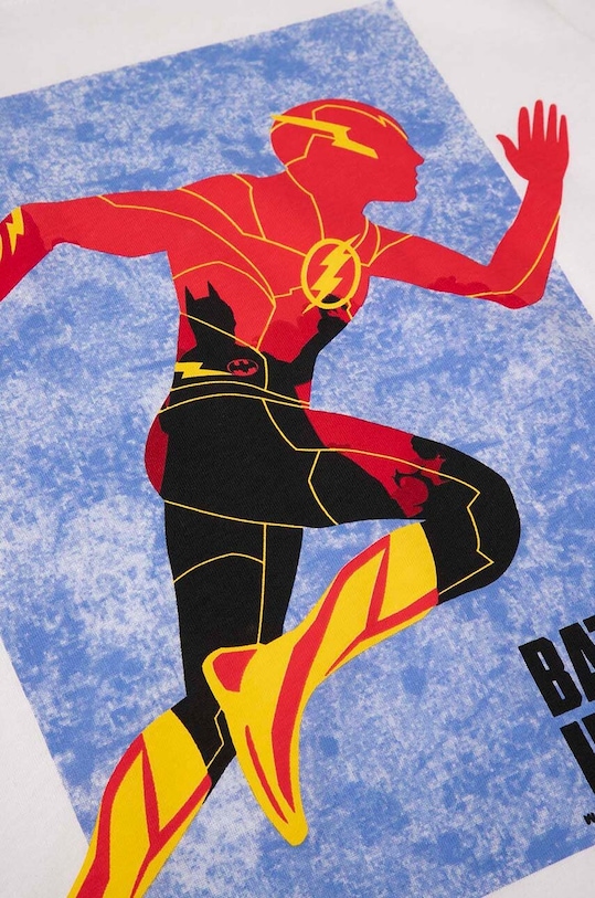 Coccodrillo gyerek pamut póló fehér WC4143202LBW