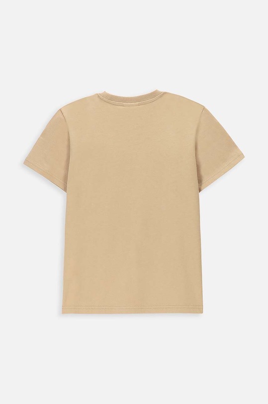 Coccodrillo tricou de bumbac pentru copii WC4143208VBC bej SS24
