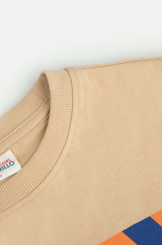 Băieți Coccodrillo tricou de bumbac pentru copii WC4143208VBC bej