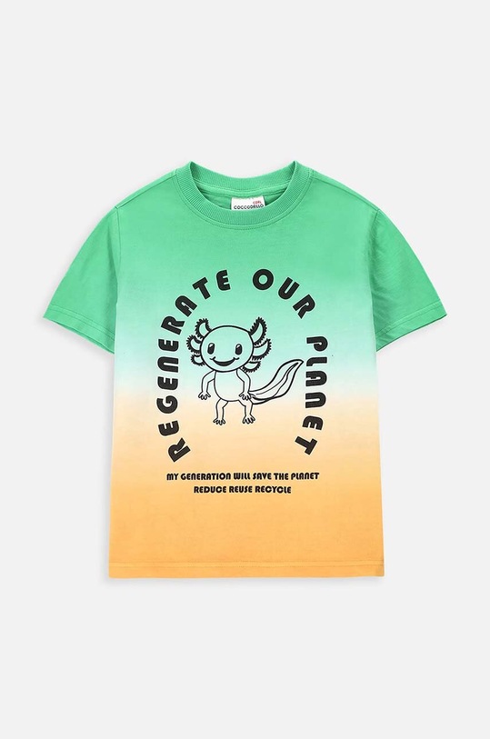 Coccodrillo tricou de bumbac pentru copii WC4143202DWK multicolor SS24