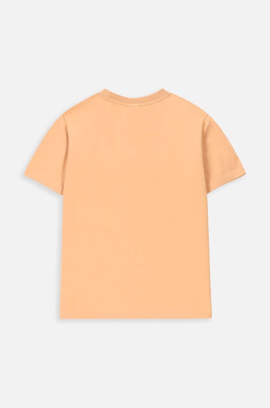 Dětské bavlněné tričko Coccodrillo WC4143202NWJ oranžová SS24