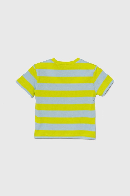 Dječja pamučna majica kratkih rukava United Colors of Benetton 33R9G10EO.P.Seasonal zelena SS24