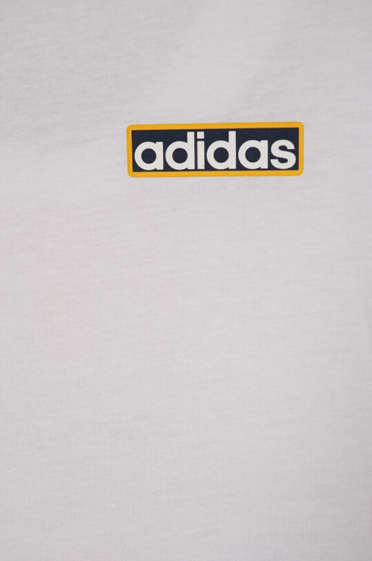 Băieți adidas Originals tricou de bumbac pentru copii IN2121 alb