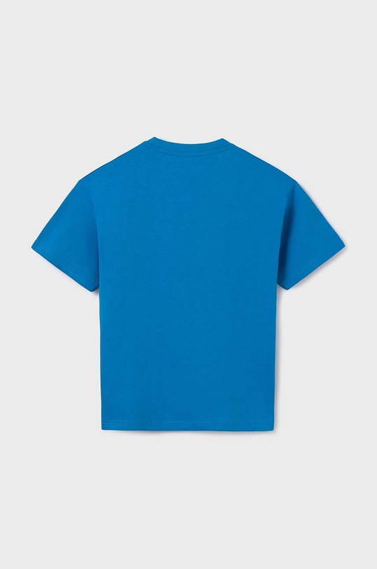 Dětské bavlněné tričko Mayoral 840.7E.Junior.PPYH modrá SS24
