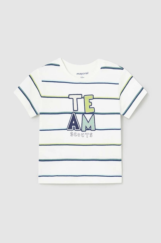 Μωρό βαμβακερό μπλουζάκι Mayoral βαμβάκι πράσινο 1019.3C.Baby.PPYH