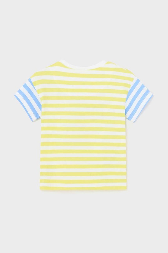 Μωρό βαμβακερό μπλουζάκι Mayoral 1027.3K.Baby.PPYH πράσινο SS24