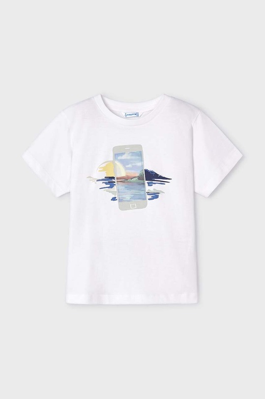 Mayoral gyerek pamut póló pamut fehér 3003.5C.Mini.PPYH