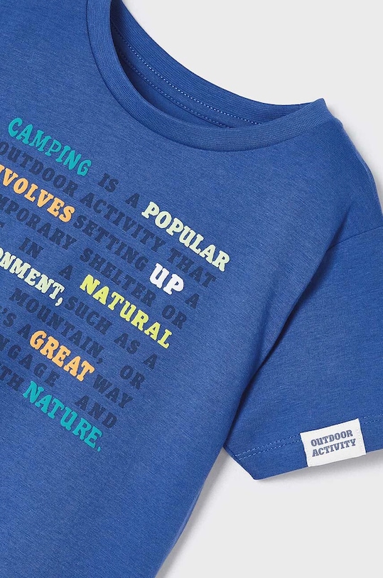 Dětské bavlněné tričko Mayoral 2-pack modrá 3005.5D.Mini.PPYH